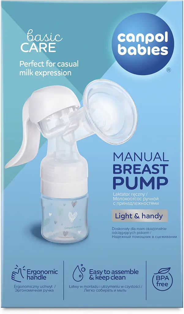 Молоковідсмоктувач ручний Canpol babies Basic (12/216) - фото 3