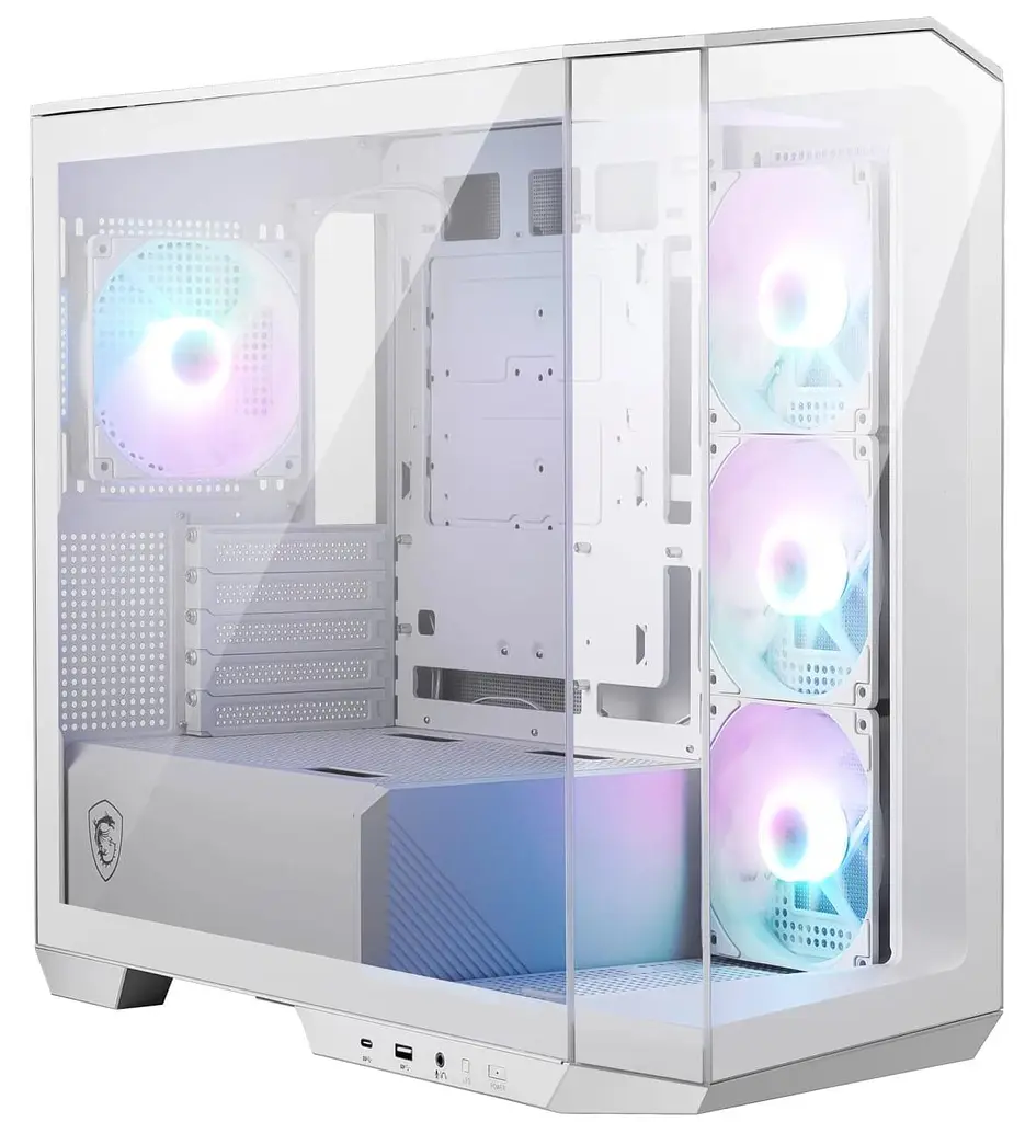 Корпус MSI MAG PANO M100R PZ WHITE (MAG PANO M100R PZ WHITE) без блока питания - фото 2