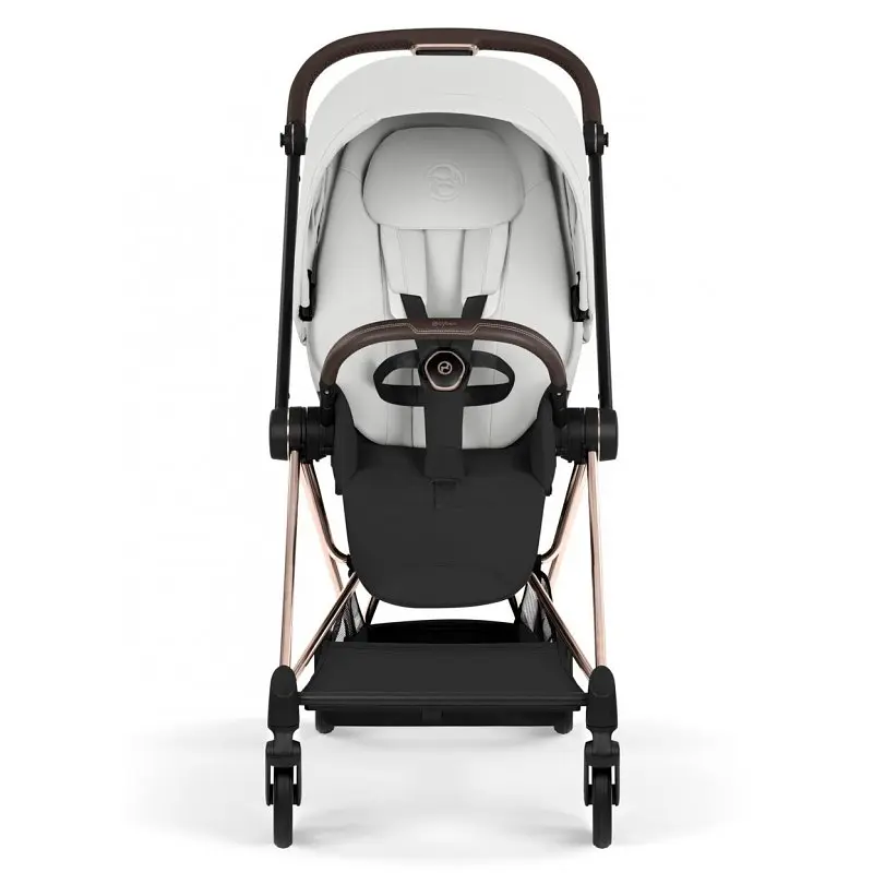 Прогулянкова коляска Cybex Mios Style 5.0 Off White шасі Rosegold - фото 5