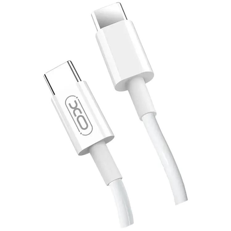 Кабель XO Type-C to Type-C PD NB124 40W/1m White