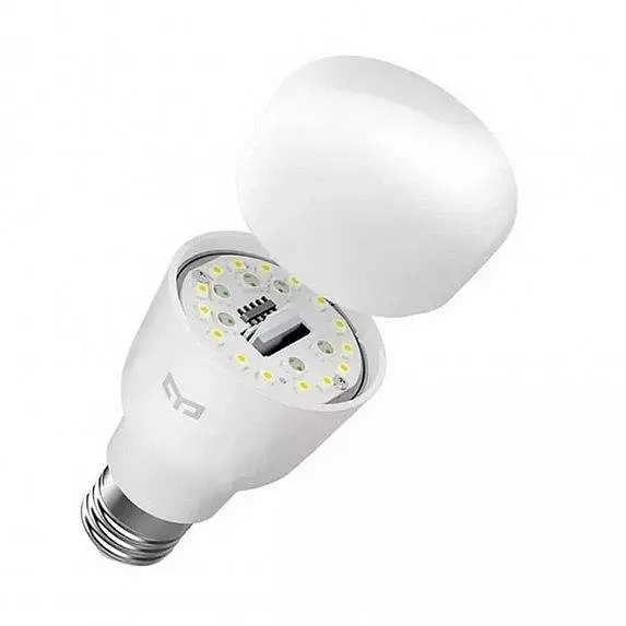 Розумна лампочка Yeelight Smart LED Bulb 1S E27 регульована (Dimmable) YLDP153EU, YLDP15YL - фото 2