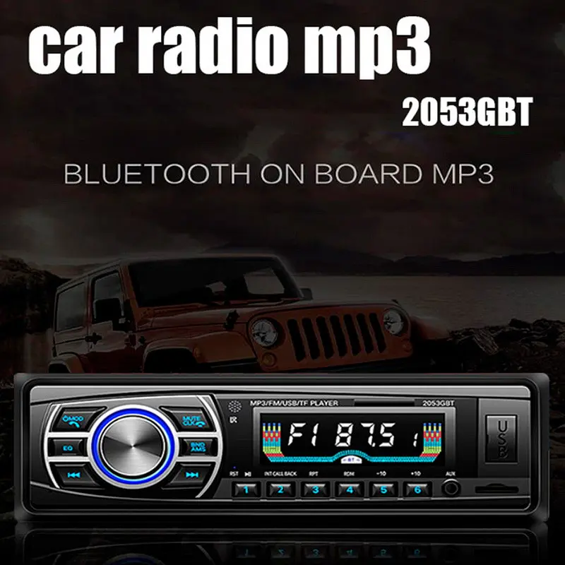 Автомагнітола XPRO 1DIN MP3-8506BT RGB Bluetooth 2.0 (MER-12631_552) - фото 7
