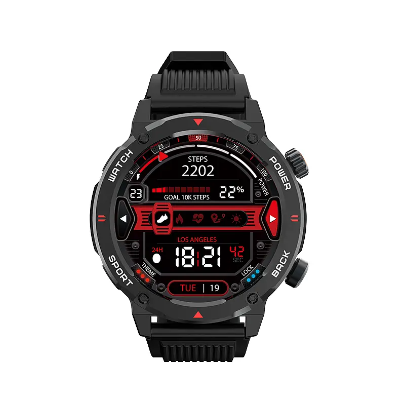 Смарт-часы iMiLab iMiki D2 Black Silicone Strap - фото 3