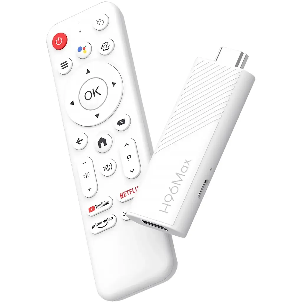 Смарт ТВ приставка Smart TV Box Android 14 H96 Max TVStick 2/16Gb - фото 2