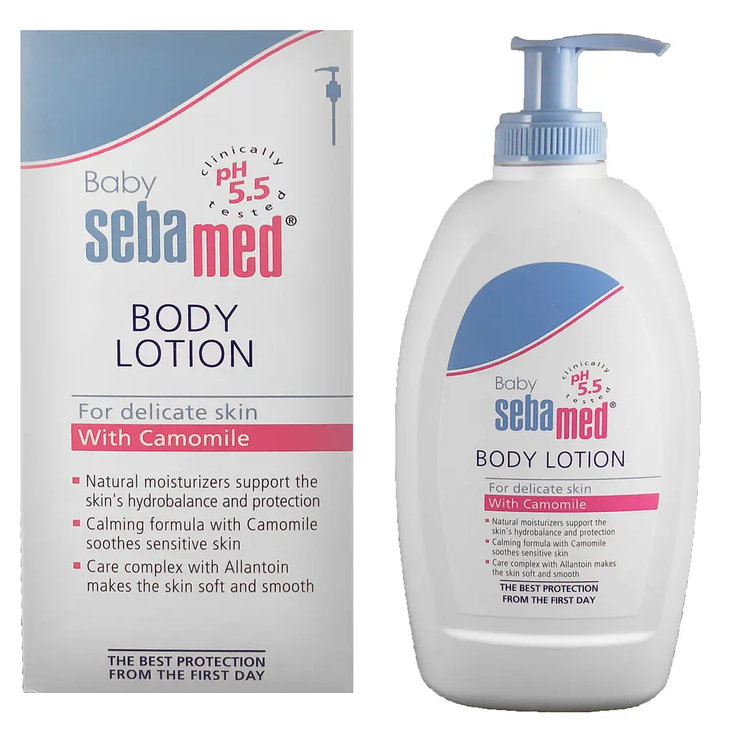 Дитячий лосьйон Sebamed Baby з помпою, 400 мл - фото 2