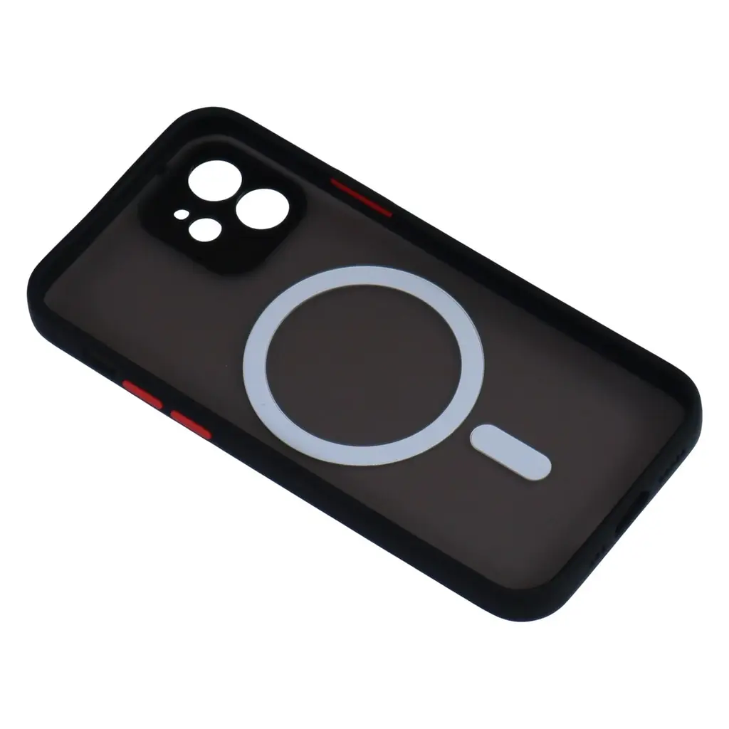 Магнитный чехол XON PhoneCase Magnetic для iPhone 12 (PCMB1112100B 9465) Черный - фото 4