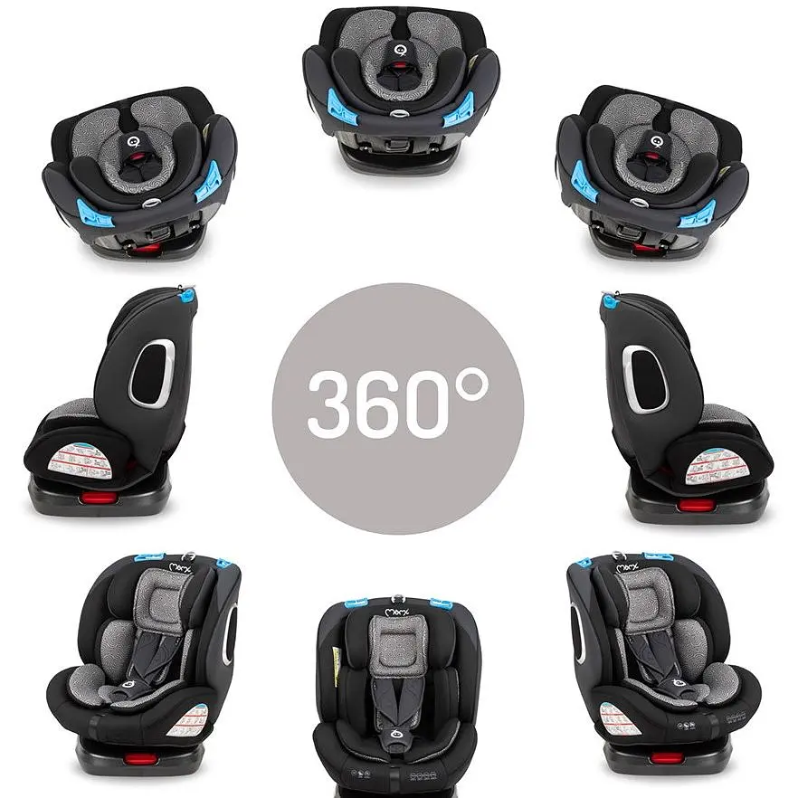 Автокресло MoMi Tordi Isofix 0-36 кг Black - фото 13