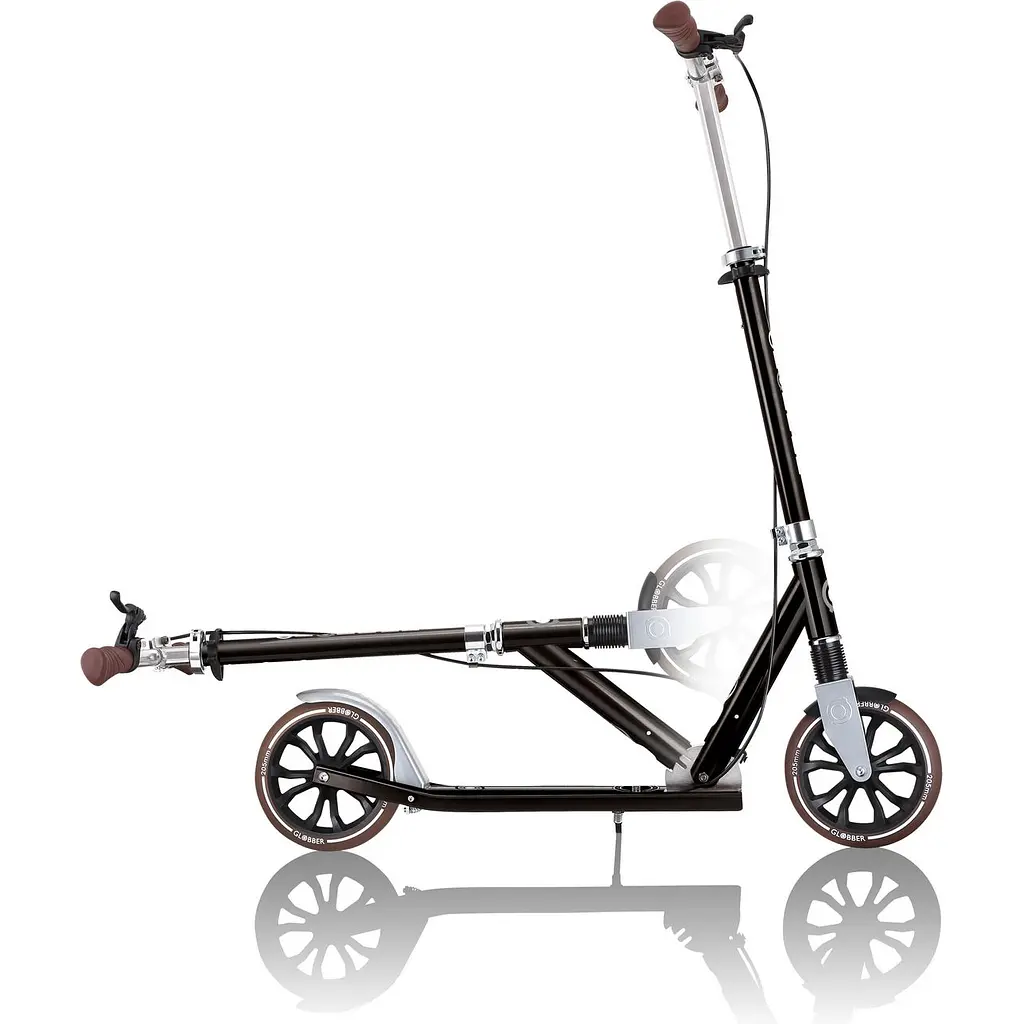 Самокат Globber NL205 Deluxe, з ручним гальмом, чорний (685-120) - фото 4