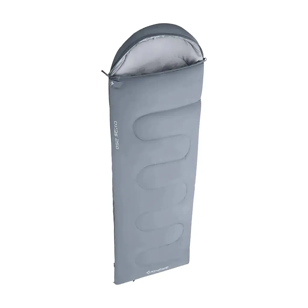 Спальний мішок KingCamp Oasis 250 Grey (KS3121_MEDIUMGREY_L_01)