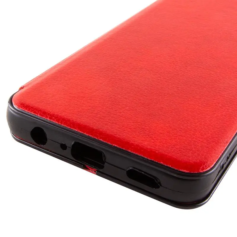 Кожаный чехол-книжка Belora для Samsung Galaxy A07 / A06 Red - фото 7