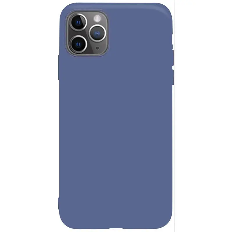 Чохол-накладка Toto 1 mm Matt TPU Case Apple iPhone 11 Pro Navy Blue - фото 2