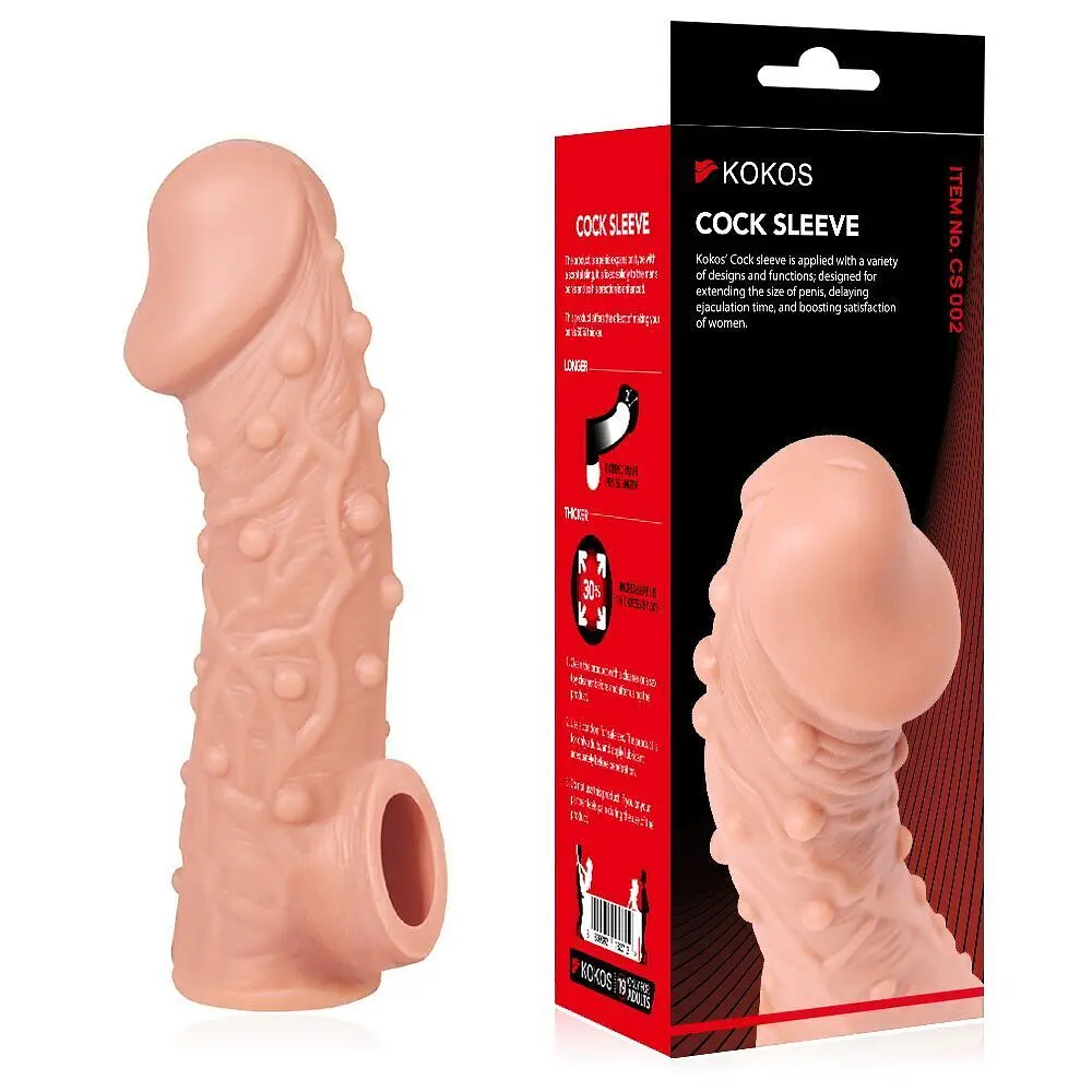 Насадка на член Kokos Cock Sleeve CS 002, S - фото 7