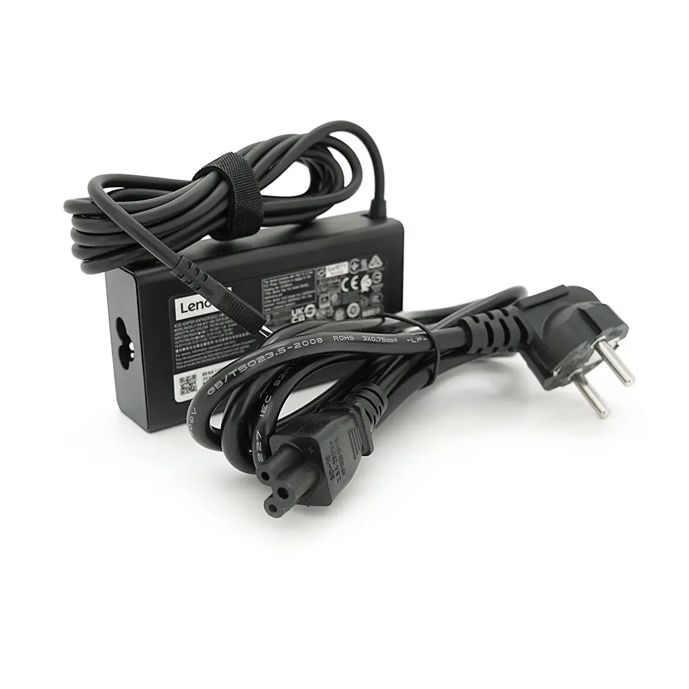 Блок живлення MERLION для ноутбука LENOVO 100W штекер Type-C, довжина 0,9м + кабель живлення - фото 2