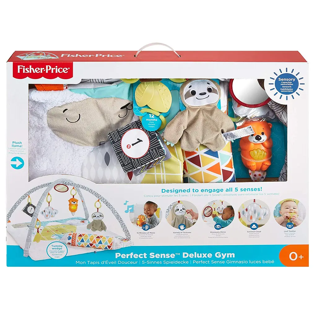 Килимок - ігровий центр Fisher-Price Перші відчуття дитини (GKD45) - фото 7