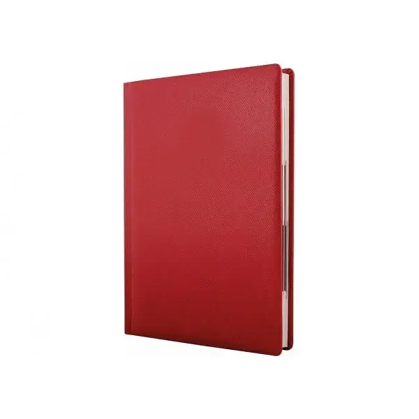 Щоденник A5 Cabinet недатований Lizard червоний О25467-03