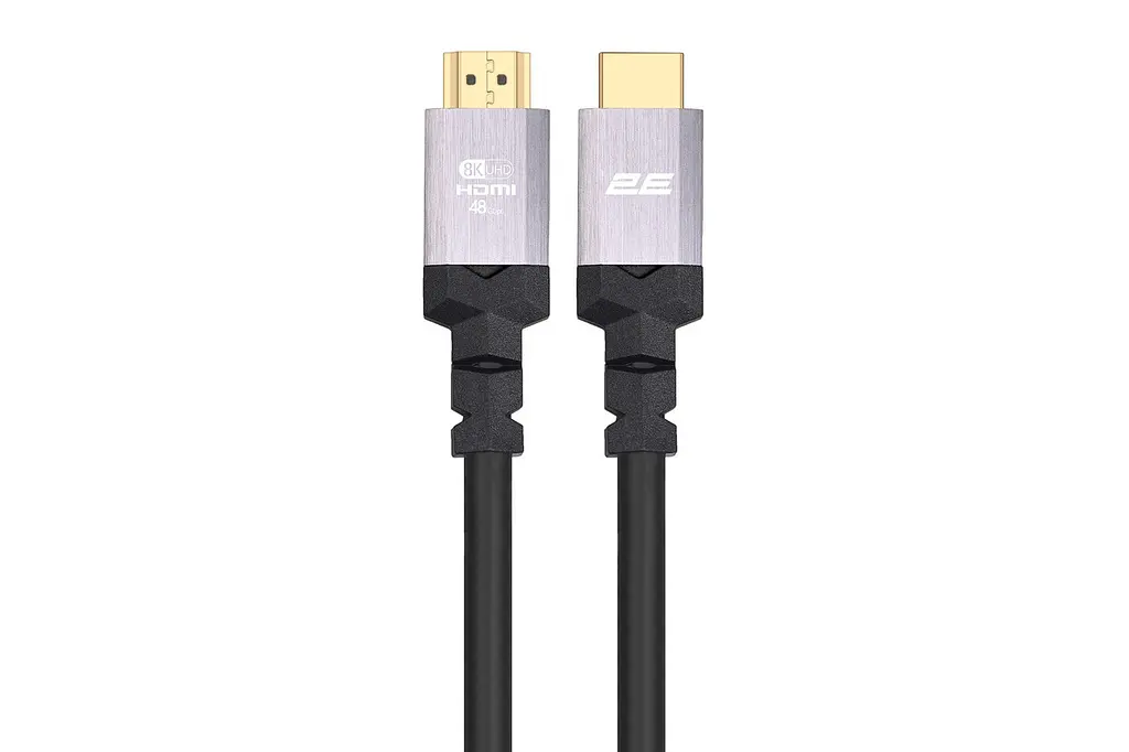 Провід HDMI 2E HDMI M/M 3 м 2.1 4K/120Hz 8K/60Hz 48Gbps Ultra High Speed Чорний - фото 2