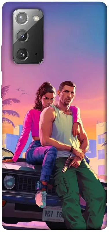 TPU чохол Demsky GTA VI Heroes для Samsung Galaxy Note 20