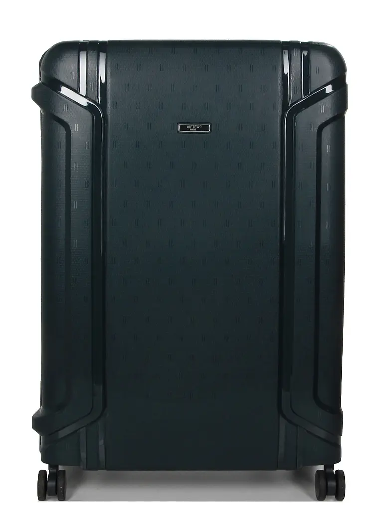 Валіза велика L поліпропілен Airtex 645 101л 78×54×33,5 см Темно-зелений - фото 3