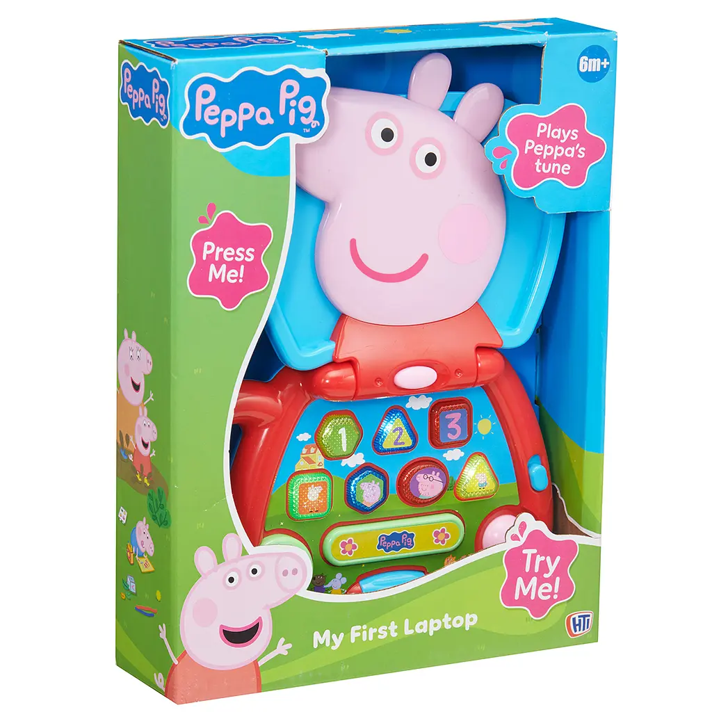 Інтерактивна іграшка Peppa Pig Мій перший ноутбук (1500101) - фото 5