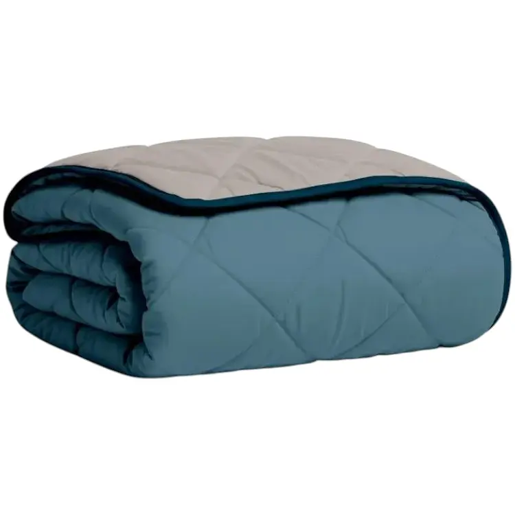 Покривало Cosas OCEAN SAND CS9 200х230 см стьобане двостороннє на ліжко та диван (Blanket_68Sky_84Quartz_kt_110Ocean_200x230)