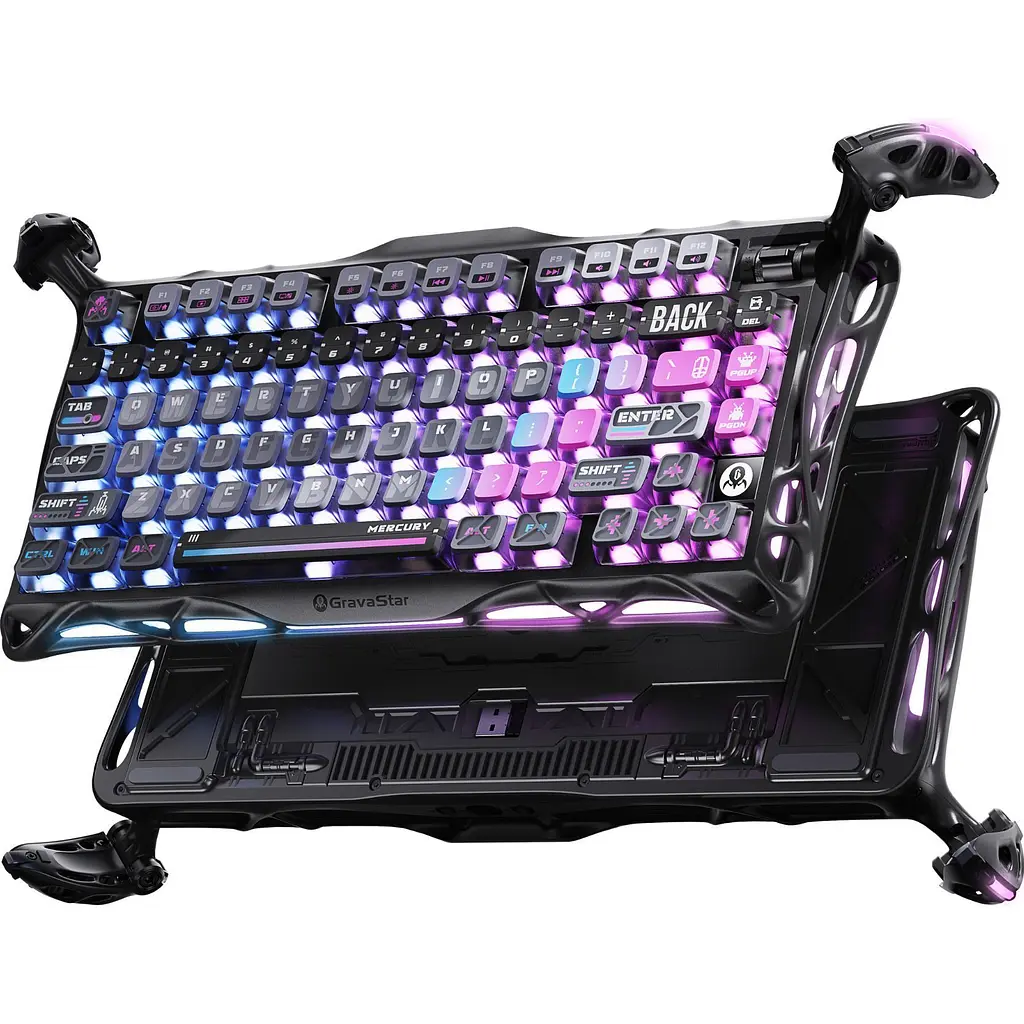 Клавиатура GravaStar Mercury K1 Pro TKL UA Galaxy Black GSK1PRO_CMBLK [140625] - фото 3