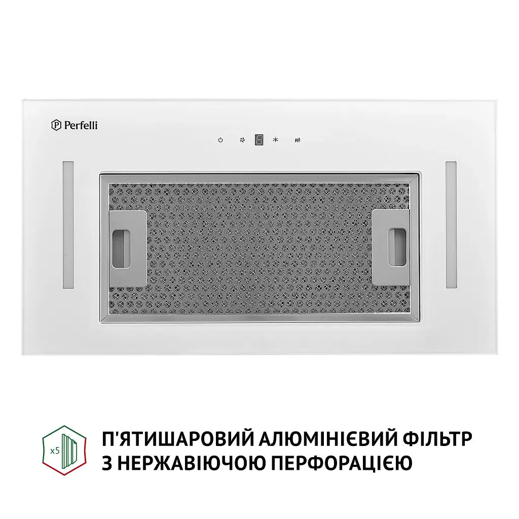 Витяжка повновбудована Perfelli BIS 5684 WH 1000 LED - фото 4