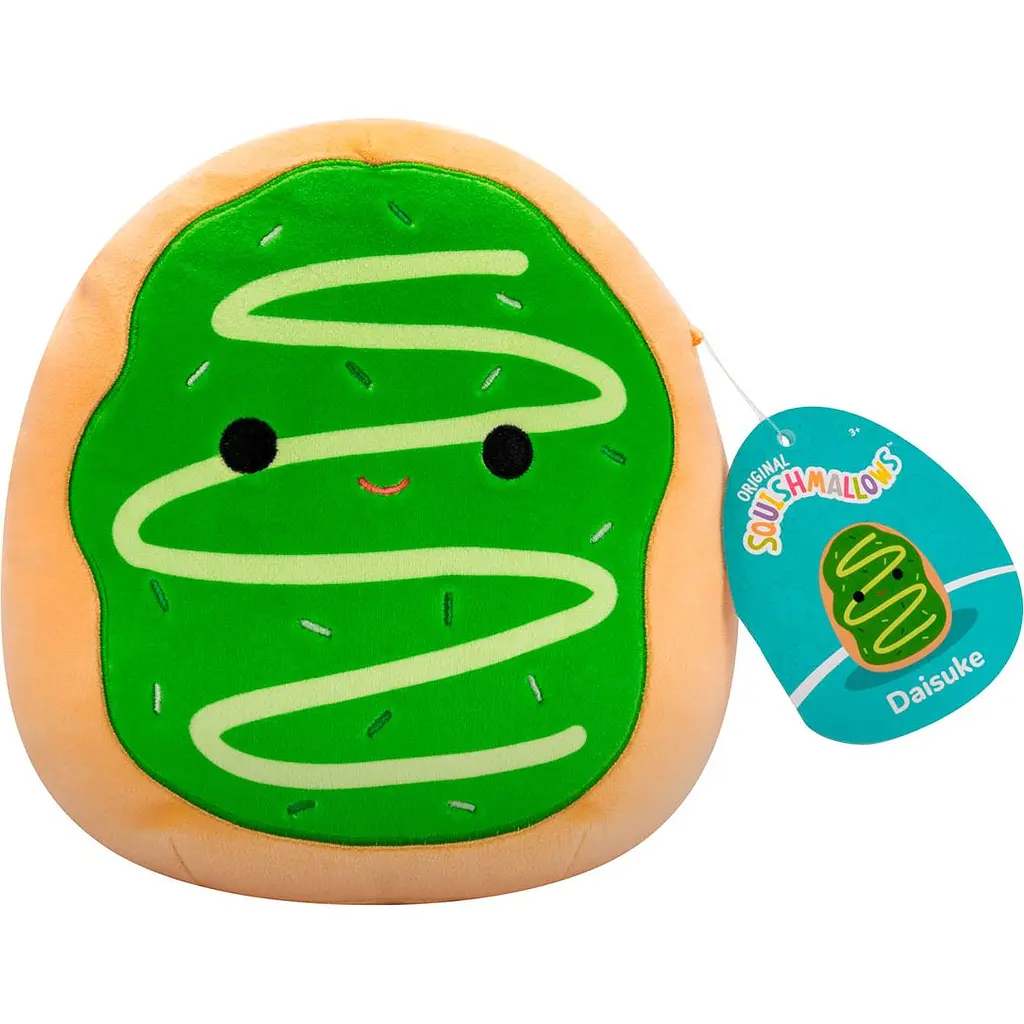 М'яка іграшка Squishmallows Пончик Дайсуке 19 см зелена з бежевим (SQCR06610) - фото 7