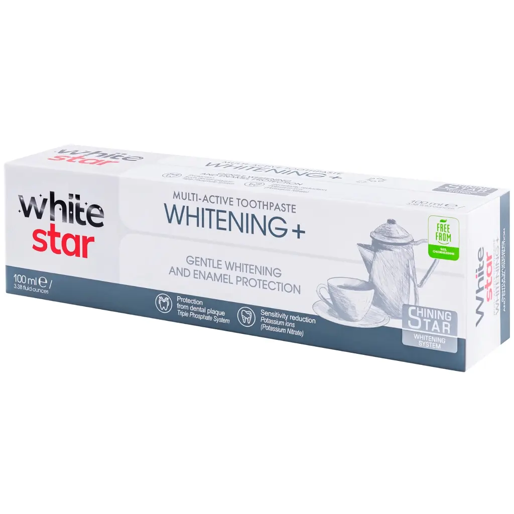 Зубна паста White Star Whitening+ 100 мл (3800237400300) - фото 3