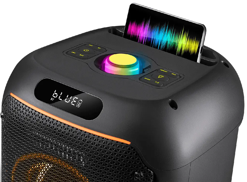 Портативна акустика Defender Beatbox 65 65Вт Чорний (65265) (7243793) - фото 5