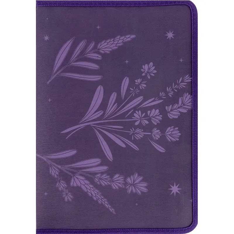 Папка объемная на молнии Axent Lavender-1 А4+ (1804-36-A) - фото 2