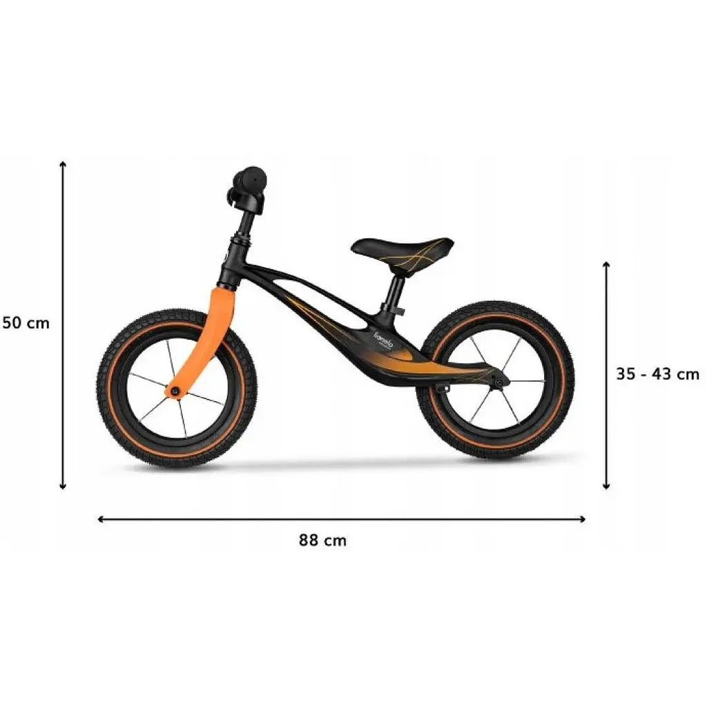 Біговел Lionelo Bart Air Sporty Black, чорний (LOE-BART AIR ) - фото 5