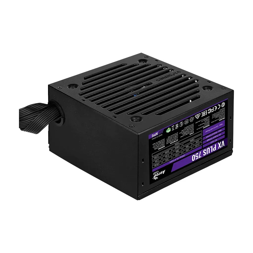 Блок живлення AeroCool 750W VX Plus Stealth (ACPN-VS75AEY.12) - фото 4
