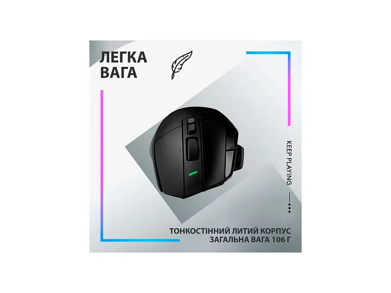 Миша Logitech G502 X PLUS Black (910-006162) - фото 8