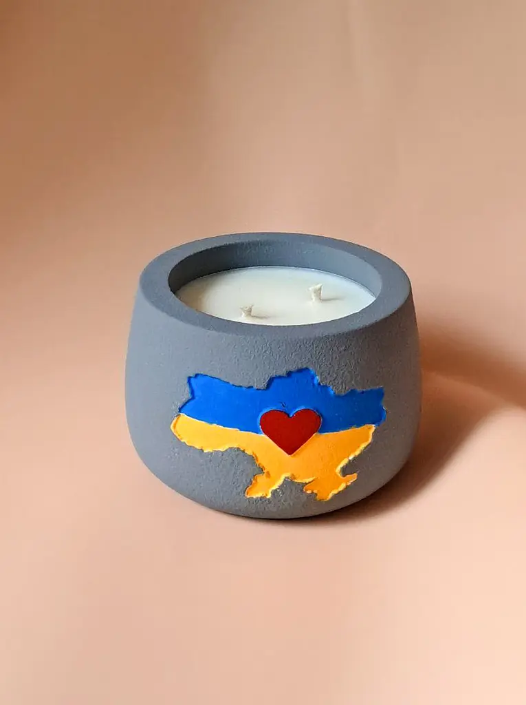 Свічка Svich Shop З Україною в серці - фото 3