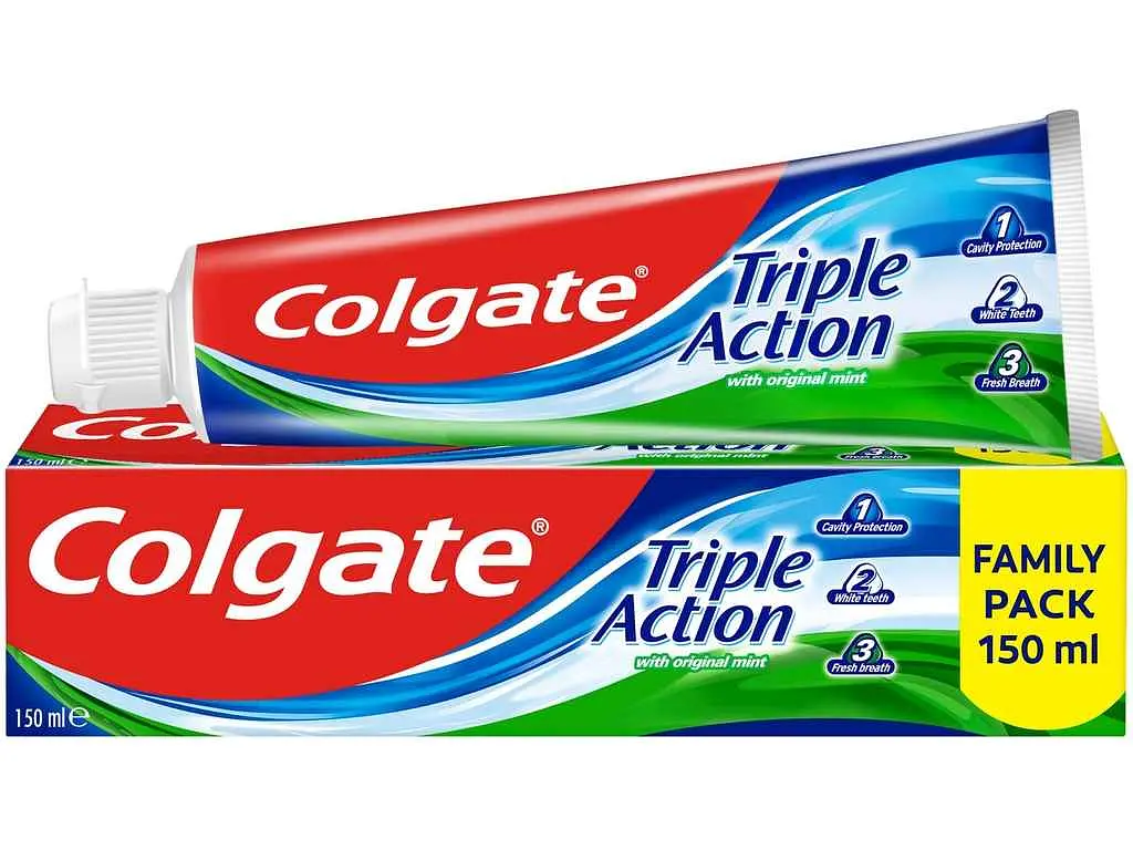 Зубна паста COLGATE 150 мл Потрійна Дія комплексна