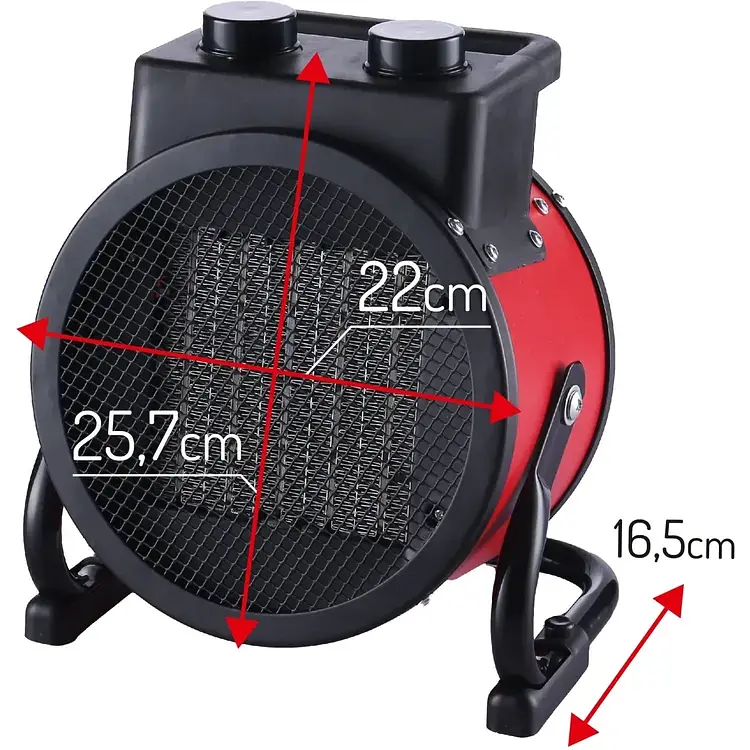 Тепловентилятор Camry CR 7743 керамічний з регулюванням кута нахилу - фото 5