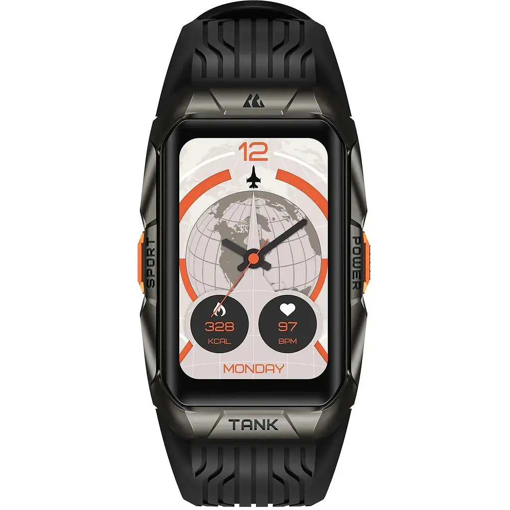 Розумний смарт-годинник Kospet Tank X2 Ultra Black (16978-hbr) - фото 6