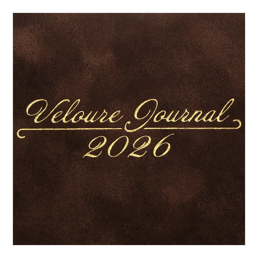 Щоденник датований Buromax Velour 2026 A5 коричневий (BM.2134-25) - фото 6