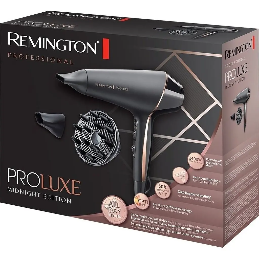 Фен Remington ProLuxe Midnight Edition AC9140B черный - фото 5