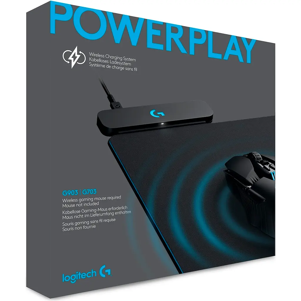 Килимок для миші Logitech G PowerPlay Charging System Mouse Pad [943-000110] [101064] - фото 6