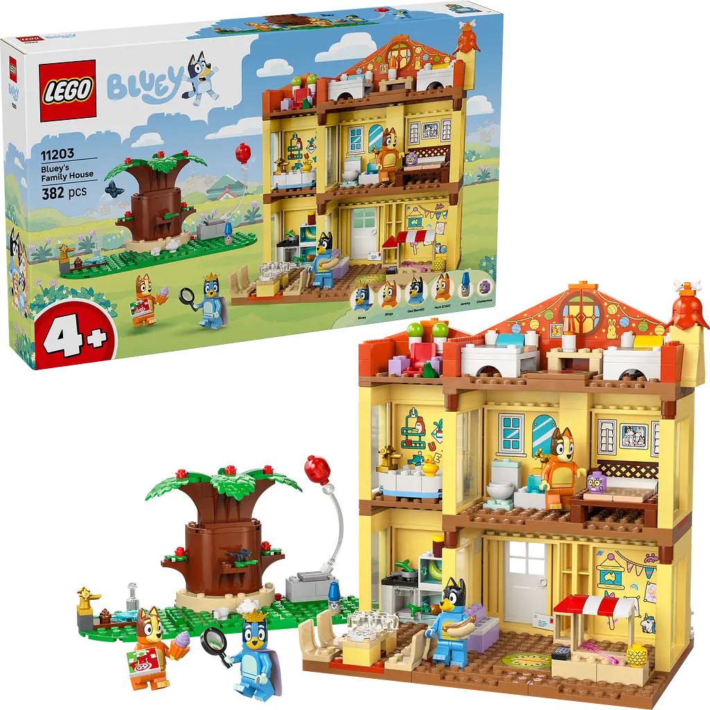 Конструктор LEGO Bluey Семейный дом Блуи 382 детали (11203) - фото 3