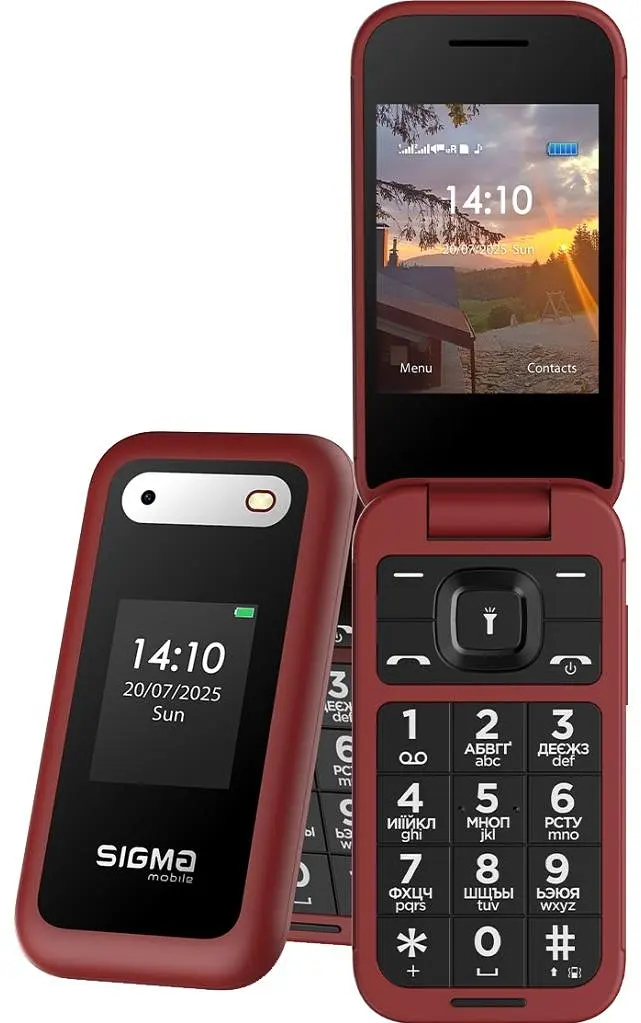 Мобільний телефон Sigma X-style 281 CLIK Red (4827798151426)