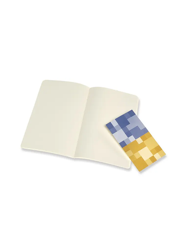 Записник Moleskine Volant середній, Нелінований Незабудка, Бурштин (2 шт) (QP723B41M17) - фото 5