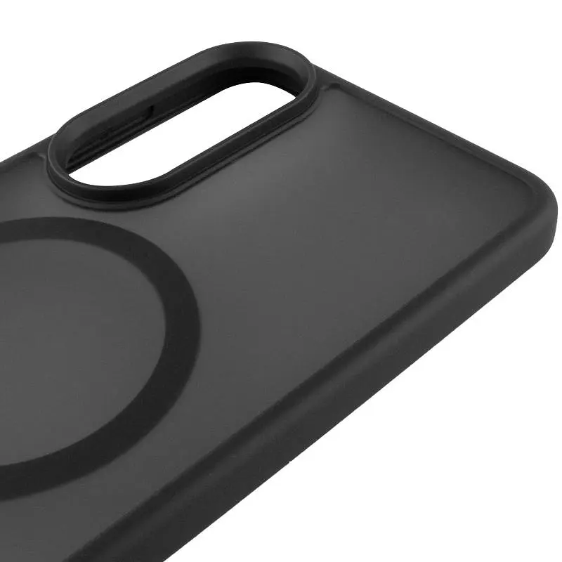 Чехол Ummi Colorful with MagSafe для Samsung Galaxy S25 Edge Черный / Black - фото 4