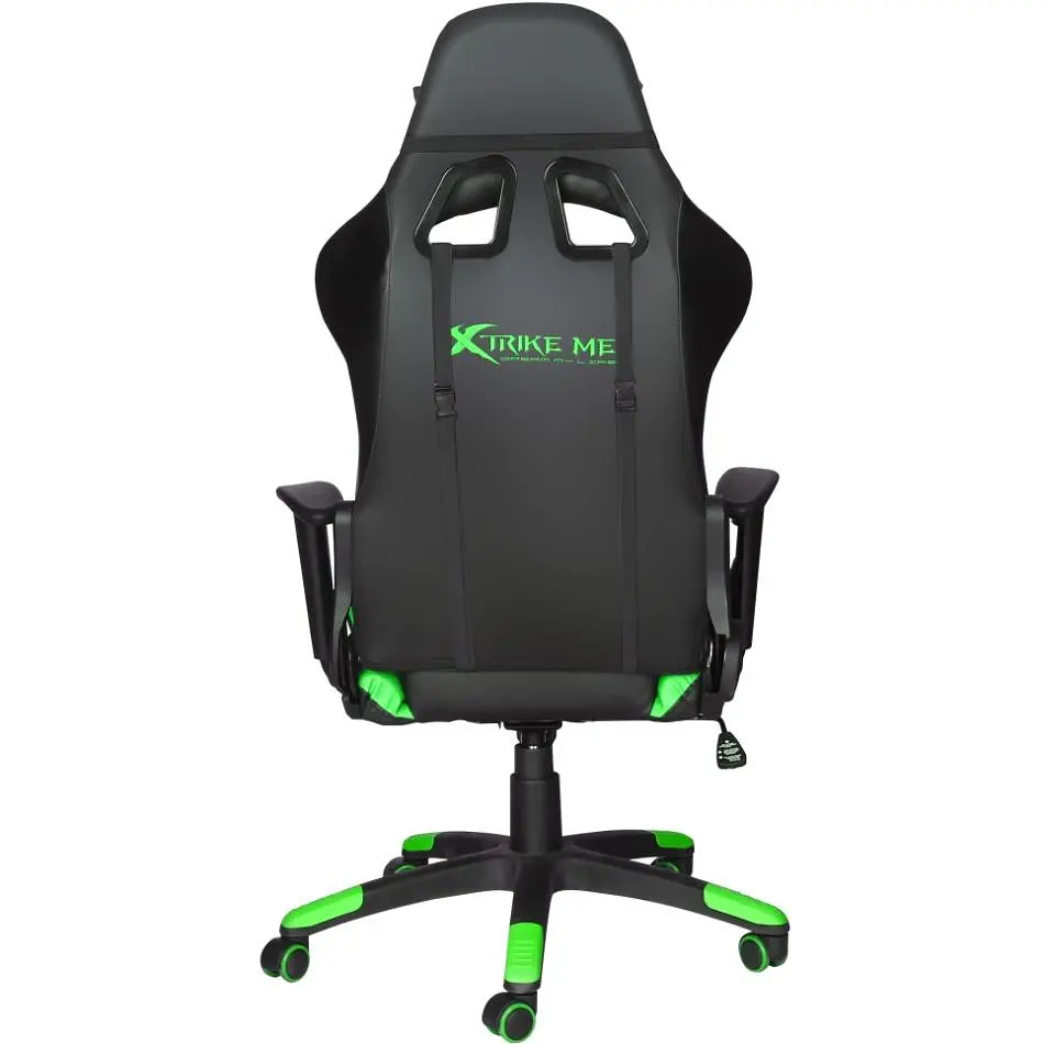 Ігрове крісло Xtrike Me Advanced Gaming Chair GC-905 Black Green (GC-905GN) - фото 2