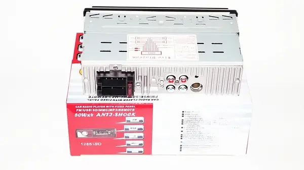 Автомагнитола с индикаторным дисплеем LED с анимацией с отображением диапазона, частоты, номера трека XPRO 1285 ISO MP3 FM USB microSD-карта черная (lp-90995_446) - фото 8