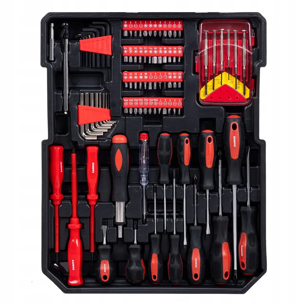 Набір інструментів Kanwod Task Master у валізі 1000 ел. - фото 5