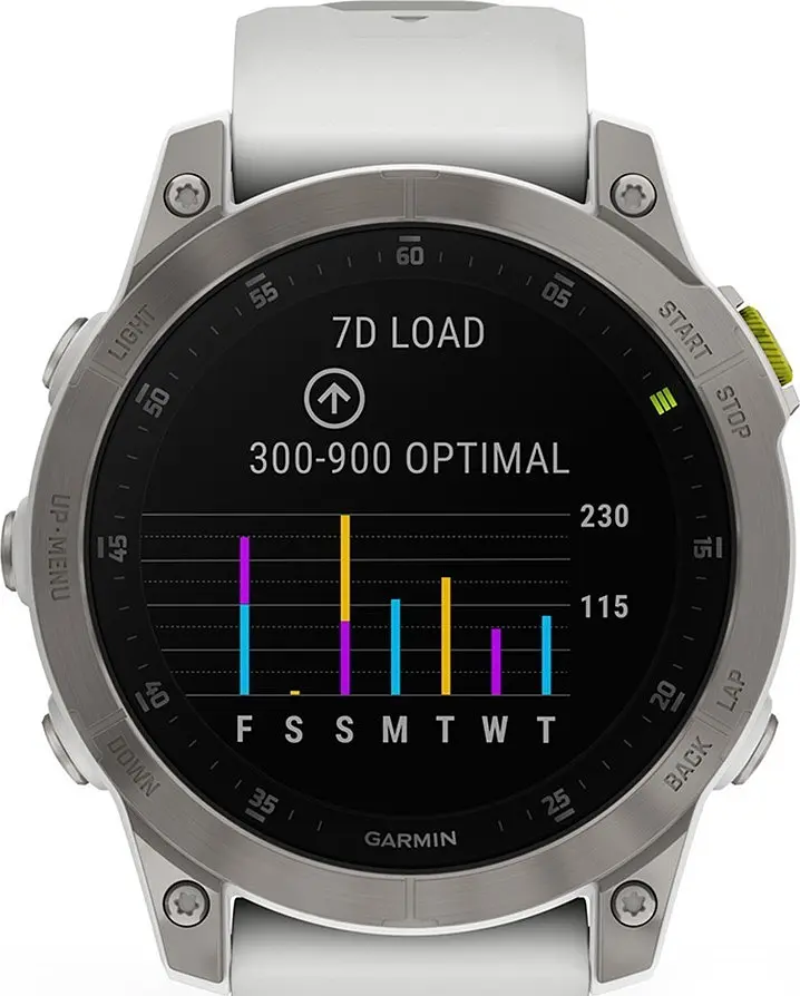 Смарт-часы Garmin Epix [Gen 2] Sapphire Edition 47mm White Titanium with Carrera White Band [010-02582-20/21] [84485] - фото 6