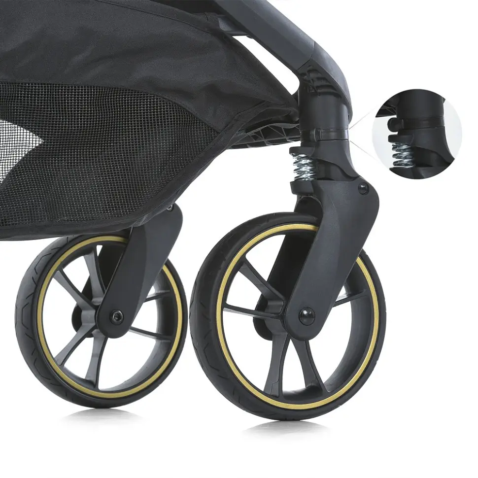 Детская прогулочная коляска El Camino ME 1127-G Beige - фото 9