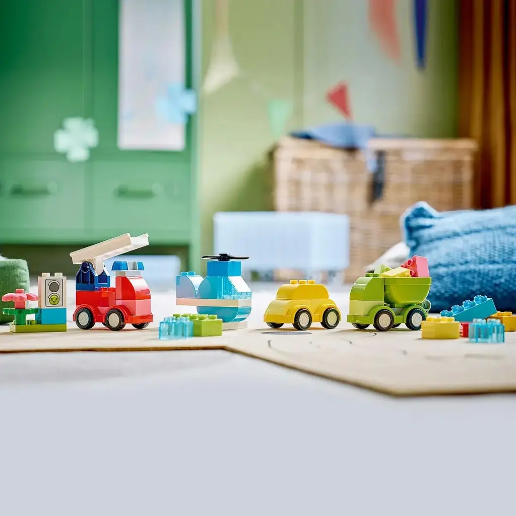 Конструктор LEGO DUPLO My First Творчі транспортні засоби 42 деталі (10474) - фото 10